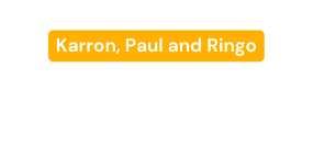 Karron Paul and Ringo